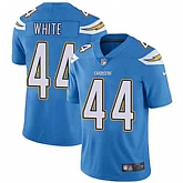 Nike Men & Women & Youth Chargers 44 Kyzir White Light Blue NFL Vapor Untouchable Limited Jersey,baseball caps,new era cap wholesale,wholesale hats